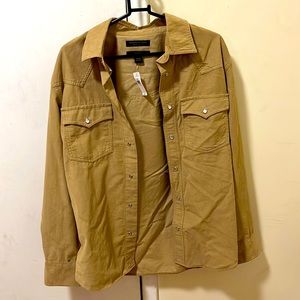NEW corduroy shirt jacket